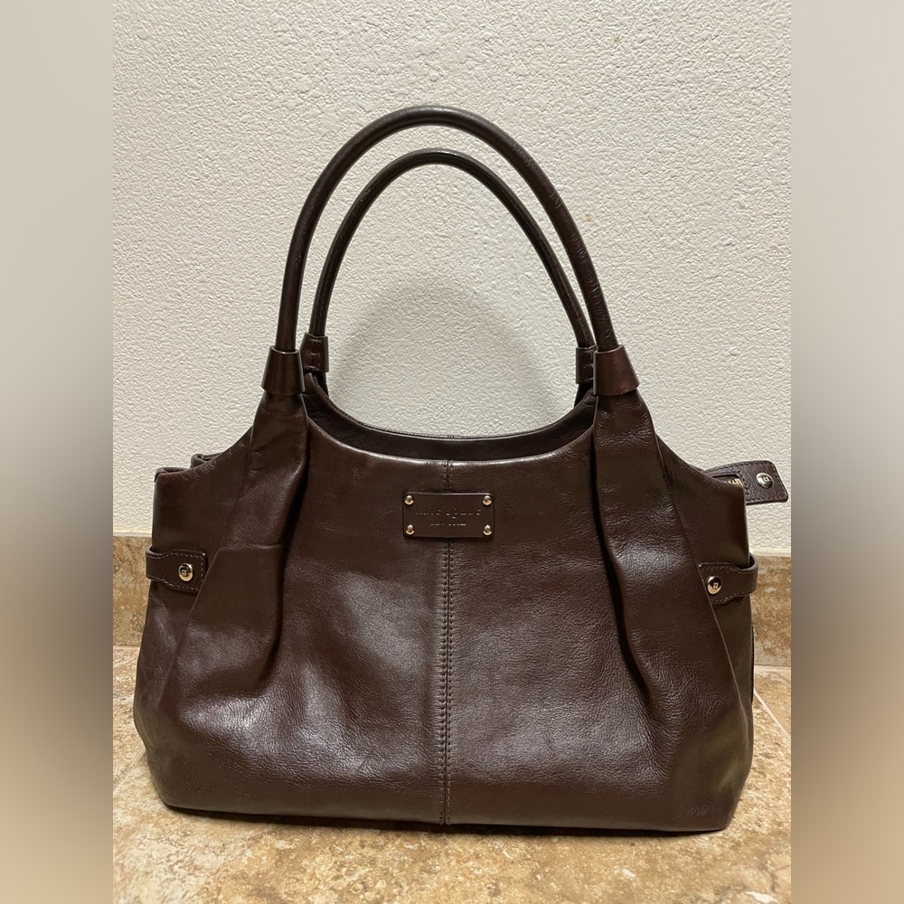 Kate Spade Berkshire Road Stevie Satchel, brown leather